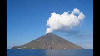 L'éruption du Stromboli filmée au plus près