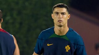 Cristiano Ronaldo, Bruno Fernandes train as Portugal prepare for Switzerland last 16 clash