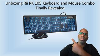 Unboxing Rii RK 105 Keyboard and Mouse Combo Finally Revealed