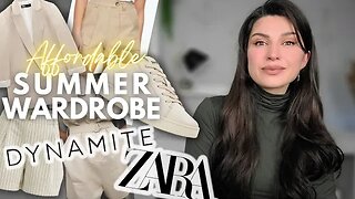 ELEGANT & AFFORDABLE SUMMER OUTFITS - ZARA & DYNAMITE HAUL