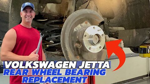 How To Replace 2014-2018 Volkswagon Jetta Rear Wheel Bearing