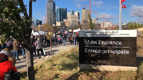 Winnipeg Rally Against Vaccine Mandates