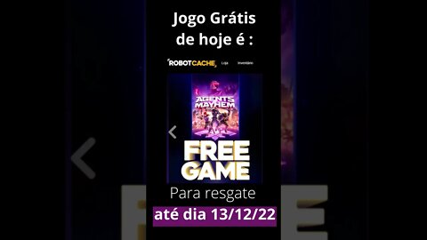 ALERTA!! Novo Jogo Grátis para PC #shorts