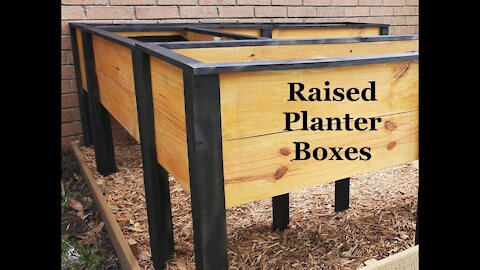 Raised Planter Boxes