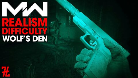 Pistol Only Wolf's Den - Realism Difficulty - Modern Warfare 1440p