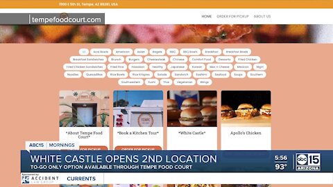 White Castle brings famous sliders to Tempe Food Court