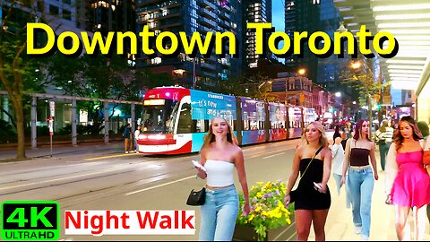【4K】Downtown Toronto Canada 🇨🇦 long weekend Victoria Day