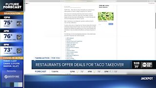 Restaurants offer deals for Tampa Bay Taco Takeover 2021