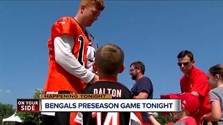 Bengals first preseason game vs. Tampa Bay Friday night