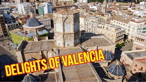 A Blissful Drone Flight Over the Scenic Delights of Valencia