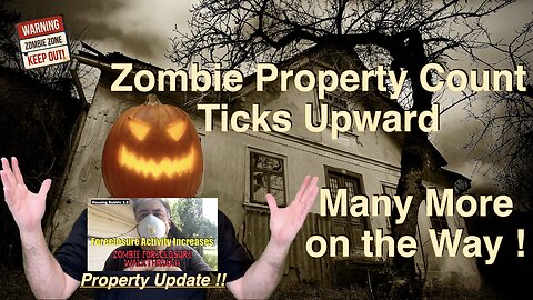 Zombie Foreclosure Properties Tick Up Again - More on the Way - Housing Crash - Housing Bubble 2.0
