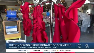 Tucson sewing nonprofit donates most masks in the nation, 50,000 made