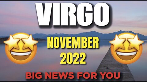 Virgo ♍ 😳🤩Big news for you 😳🤩 Horoscope for Today NOVEMBER 2022 ♍ Virgo tarot ♍