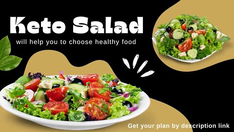 Keto low Carb Salad || #ketodiet#ketolifestyle #ketolove #healthyfood #ketogenic #ketosalads