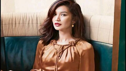 Gemma Chan Shares Her Guide to a Simple, Smudge-Proof Red Lip.