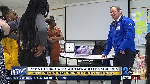News Literacy Week with Kenwood High School Students: Guidelines on Responding to Active Shooter