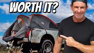 First Time Out With Truck Tent Camper! Full Setup and Tour!