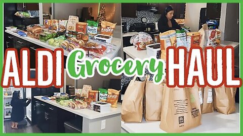 *AFFORDABLE* ALDI GROCERY HAUL🛒& GROCERY PUT AWAY WITH ME 2021 | SPEED CLEANING MOTIVATION|ez tingz