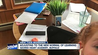 Buffalo's Sacred Heart Academy adjusting to new normal of learning