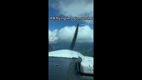 IFR flying in a Comanche￼.