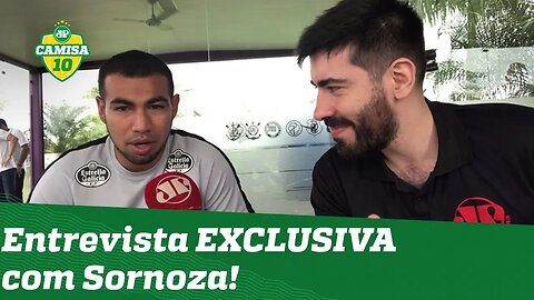 "Vi MUITOS vídeos do Marcelinho pra bater falta!" SORNOZA dá entrevista EXCLUSIVA!