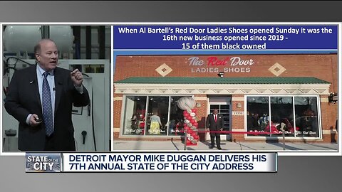Detroit Mayor Mike Duggan delivers his 7th annual State of the City address