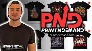 Make 💲💲💲 w/ Printndemand Pre-Made POD Designs