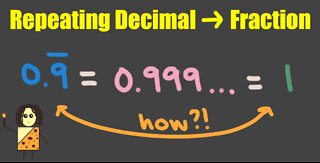 Converting Repeating Decimals to Fractions Correctly (Strategic Shortcut)