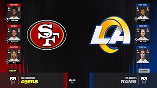 Madden 24 Year 2026 Game 11 49ers Vs Rams