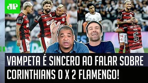 "Eu FIQUEI TONTINHO com o Flamengo e TAVA LOUCO para..." Vampeta É SINCERO após 2 a 0 no Corinthians