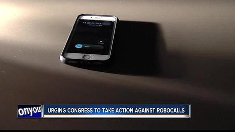 Officials urge senate to outlaw robocalls