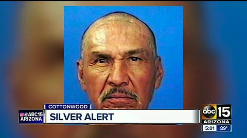 Silver Alert issued for missing Cottonwood man Melvin Martin