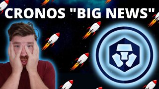 "CRO Coin" Cronos! Big Crypto.com News!!!