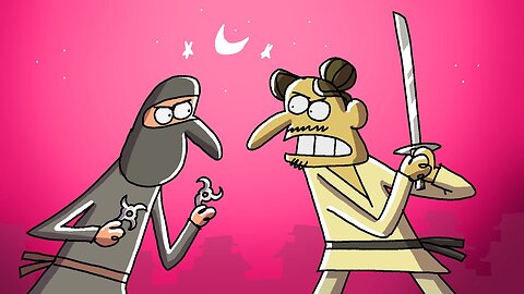 Ninja Fight | Hilarious animated shorts