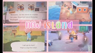 STARTING A NEW ISLAND // ACNH // ANIMAL CROSSING NEW HORIZONS