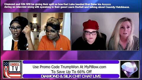 Diamond and Silk Discuss the Kari Lake Bret Baier Interview Joined by Guest Laura Bartlett