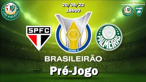 Pré-Jogo São Paulo x Palmeiras - 20/06 - 18h