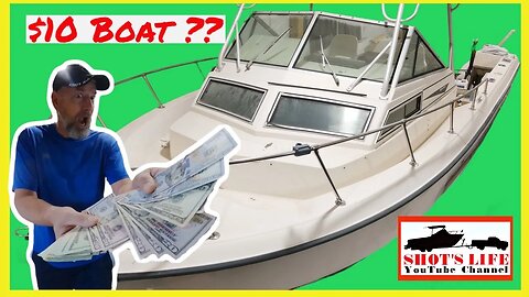 $10 Boat | EPS 51 | Another $500 Blown on the Grady! | Shots Life