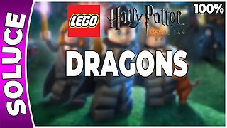 LEGO Harry Potter : Années 1 à 4 - DRAGONS - 100% - Emblèmes et perso [FR PS3]