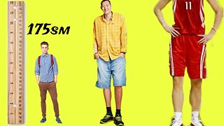 TALLEST people in the WORLD comparison | World Data3d/Part I