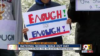 Tri-State students participate in walkout