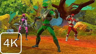 [4K] Green Ranger VS Ryu Ranger - Power Rangers Battle