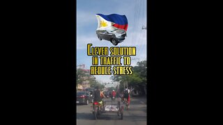 Genius solution in Philippines Traffic