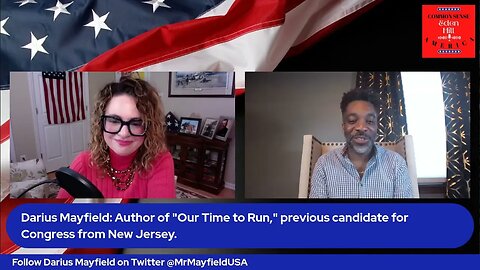 Common Sense America with Eden Hill & Darius Mayfield, New Jersey, "Our Time to Run" #education n