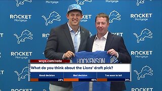 Detroit Lions introduce first-round pick T.J. Hockenson