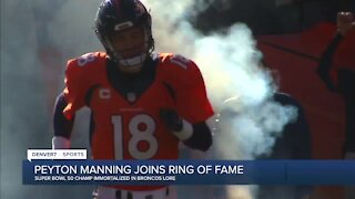 Peyton Manning elected to Broncos Ring of Fame