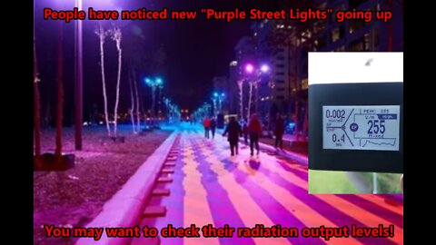 Dangerous RF Levels coming from Street Lamps!