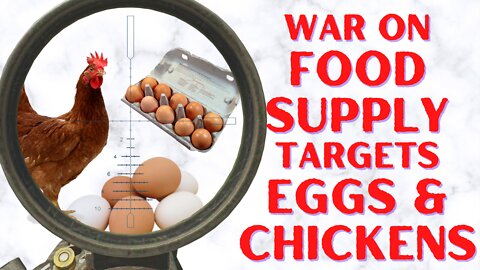 The WAR on FOOD SUPPLY Continues - Egg's and Poultry in the firing line!