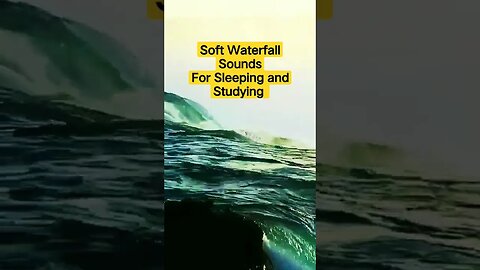 Serenity Falls: Calming Waterfall Sounds for Deep Sleep, Study, and Relaxation