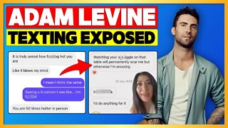 Adam Levine's CRINGE Text Game Exposed (Live Breakdown)